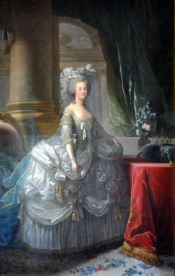 eisabeth Vige-Lebrun Queen of France Spain oil painting art